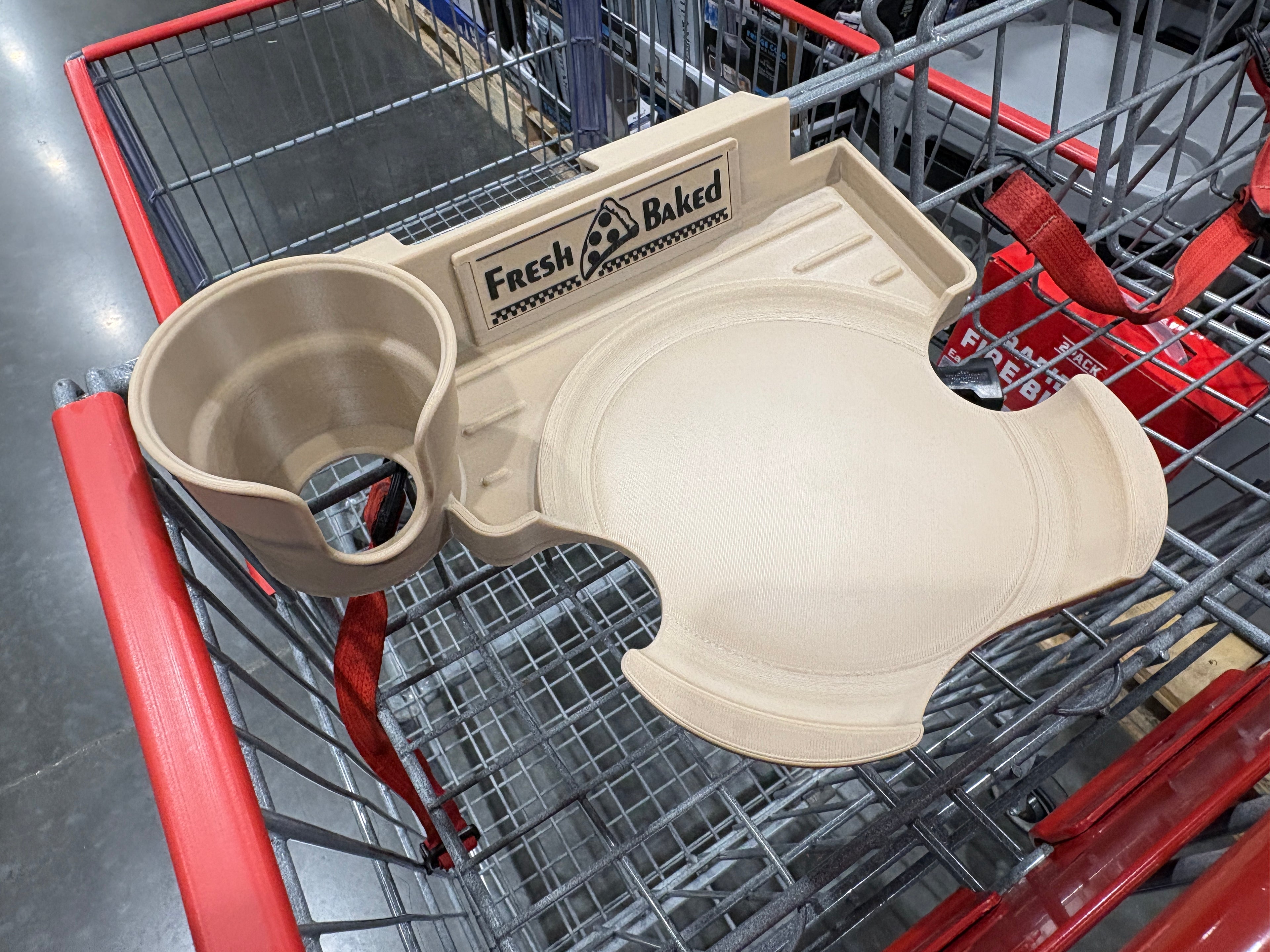Fresh Baked Pizza Tray (costco cart food tray)