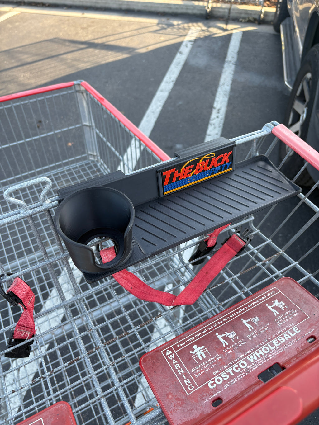 The Executive Buck Fifty (costco cart food tray)