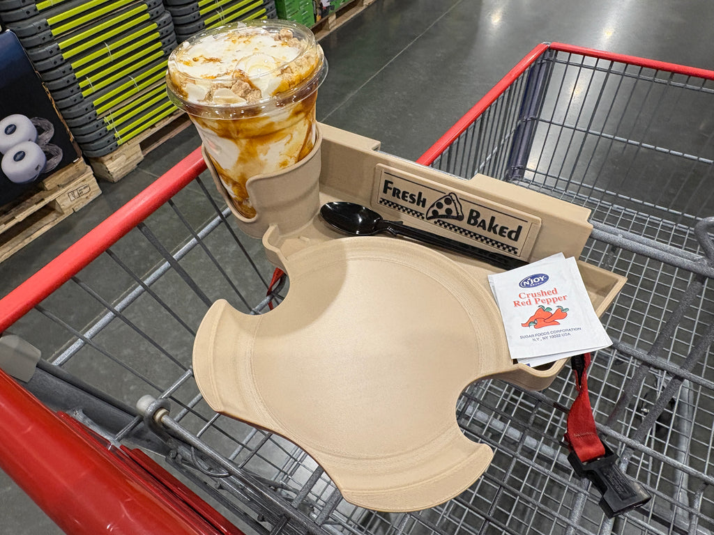 Fresh Baked Pizza Tray (costco cart food tray)
