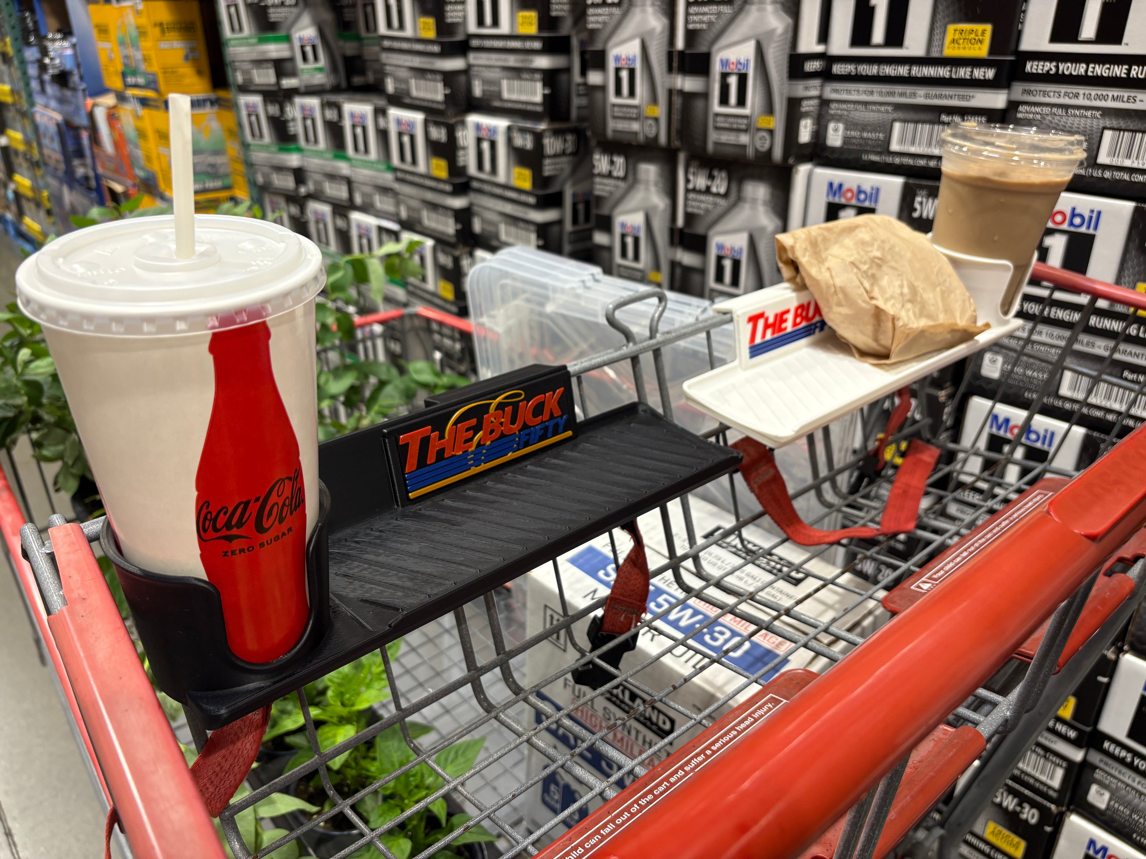 The Executive Buck Fifty (costco cart food tray)
