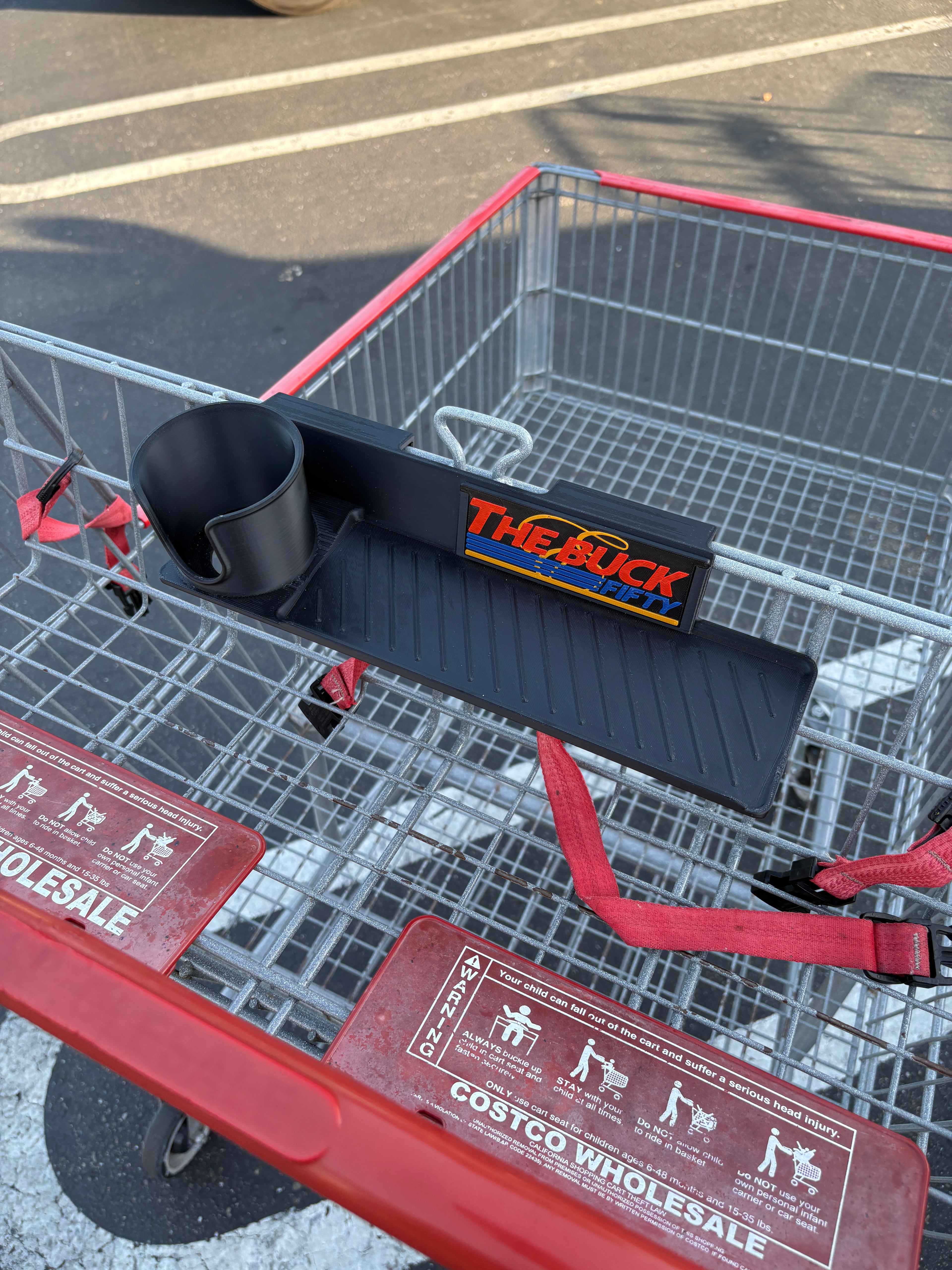 The Executive Buck Fifty (costco cart food tray)