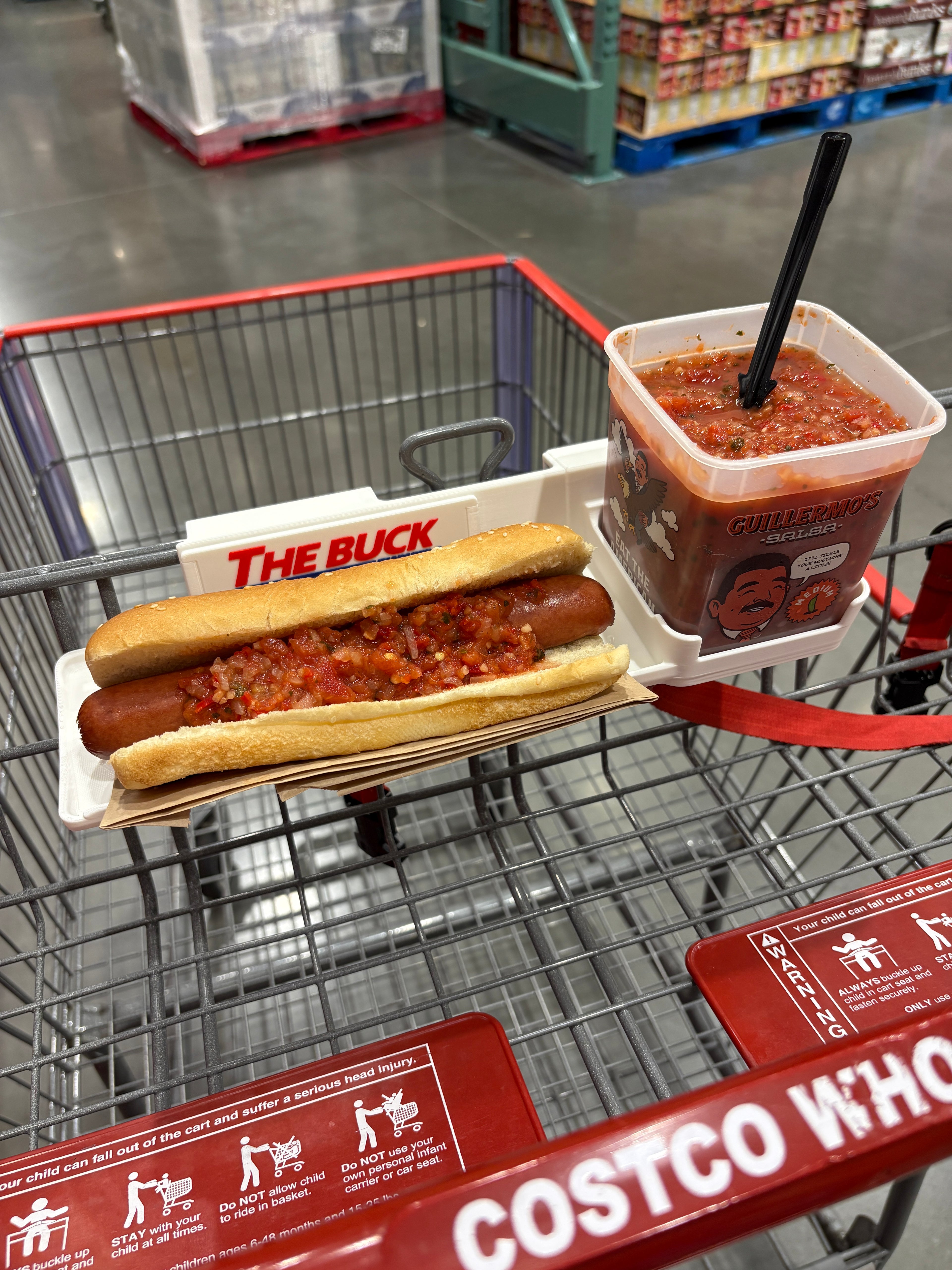 The Buck Fifty Guillermo Dog (Costco cart food tray) LIMITED EDTION