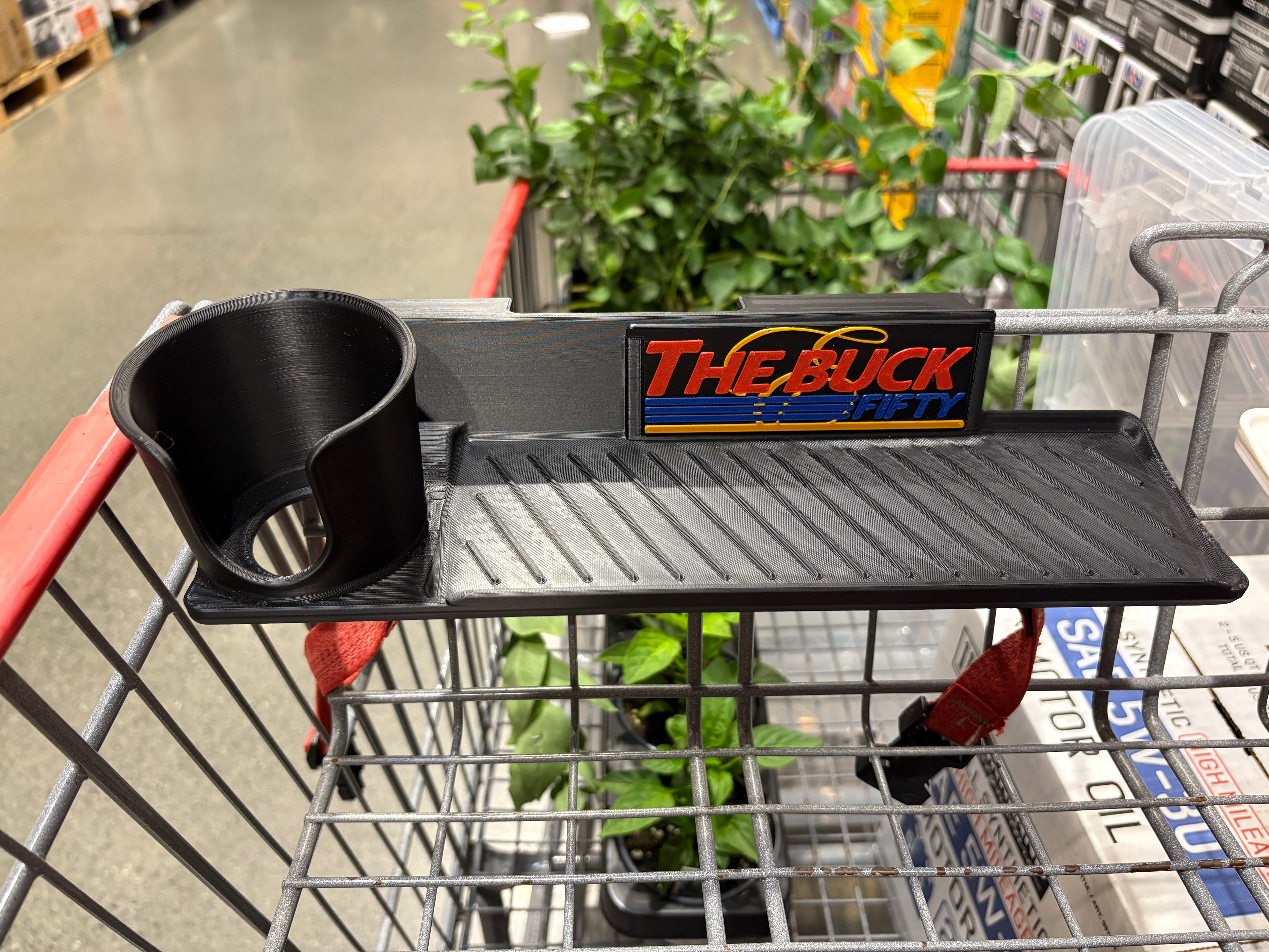 The Executive Buck Fifty (costco cart food tray)