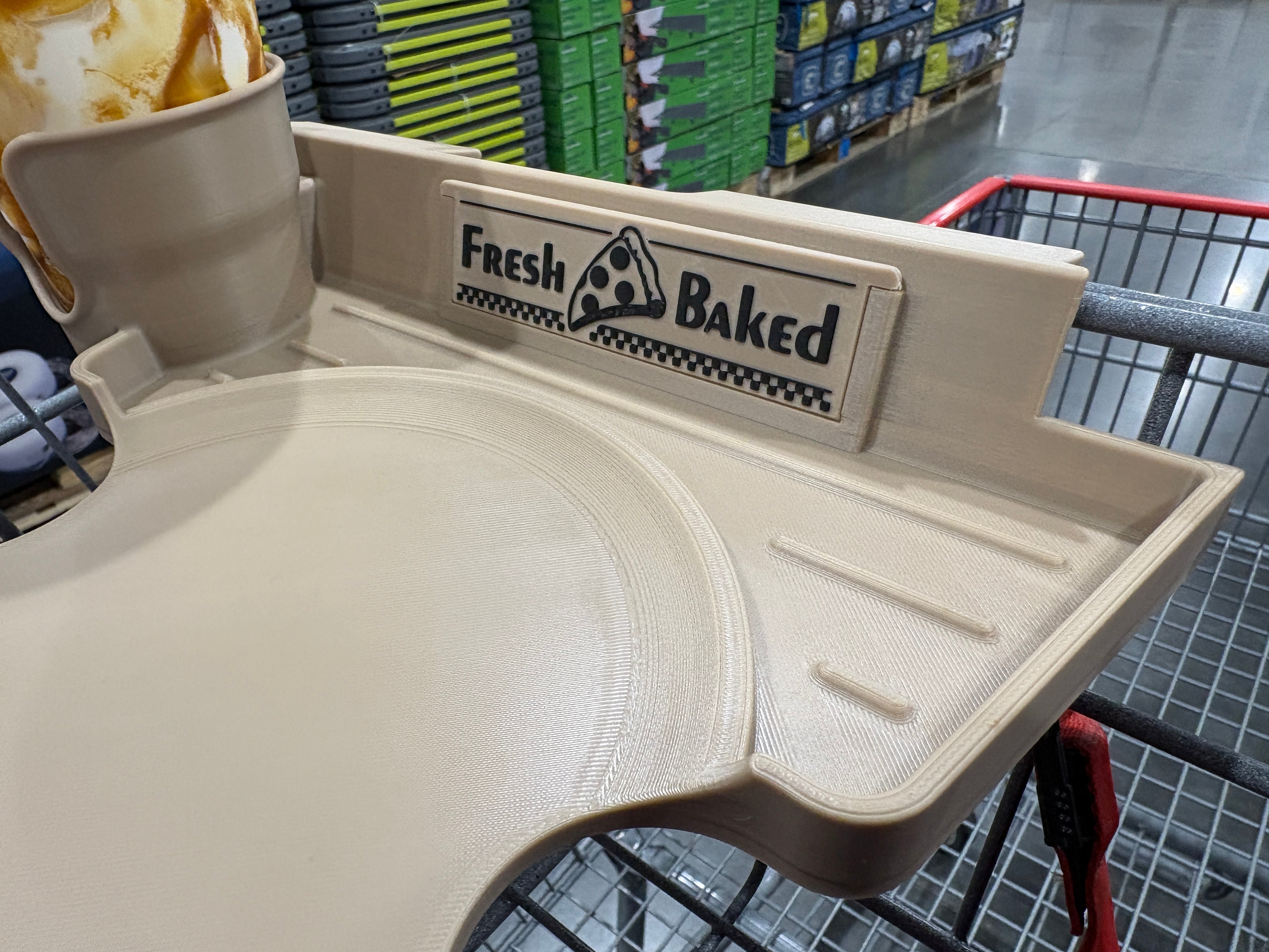 Fresh Baked Pizza Tray (costco cart food tray)