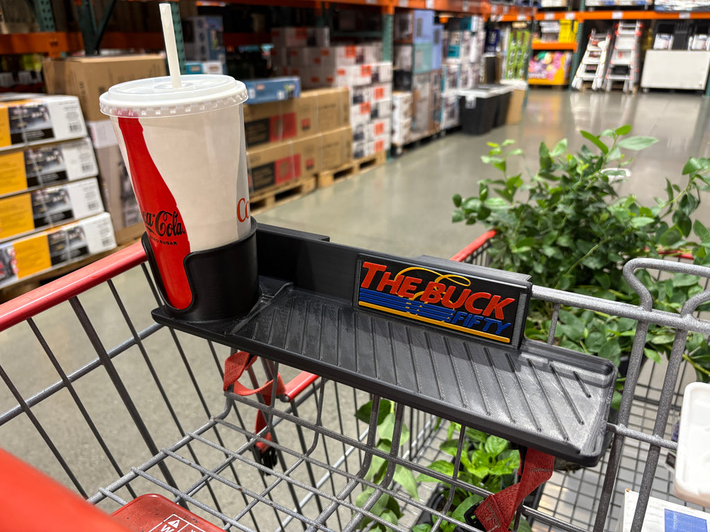 The Executive Buck Fifty (costco cart food tray)