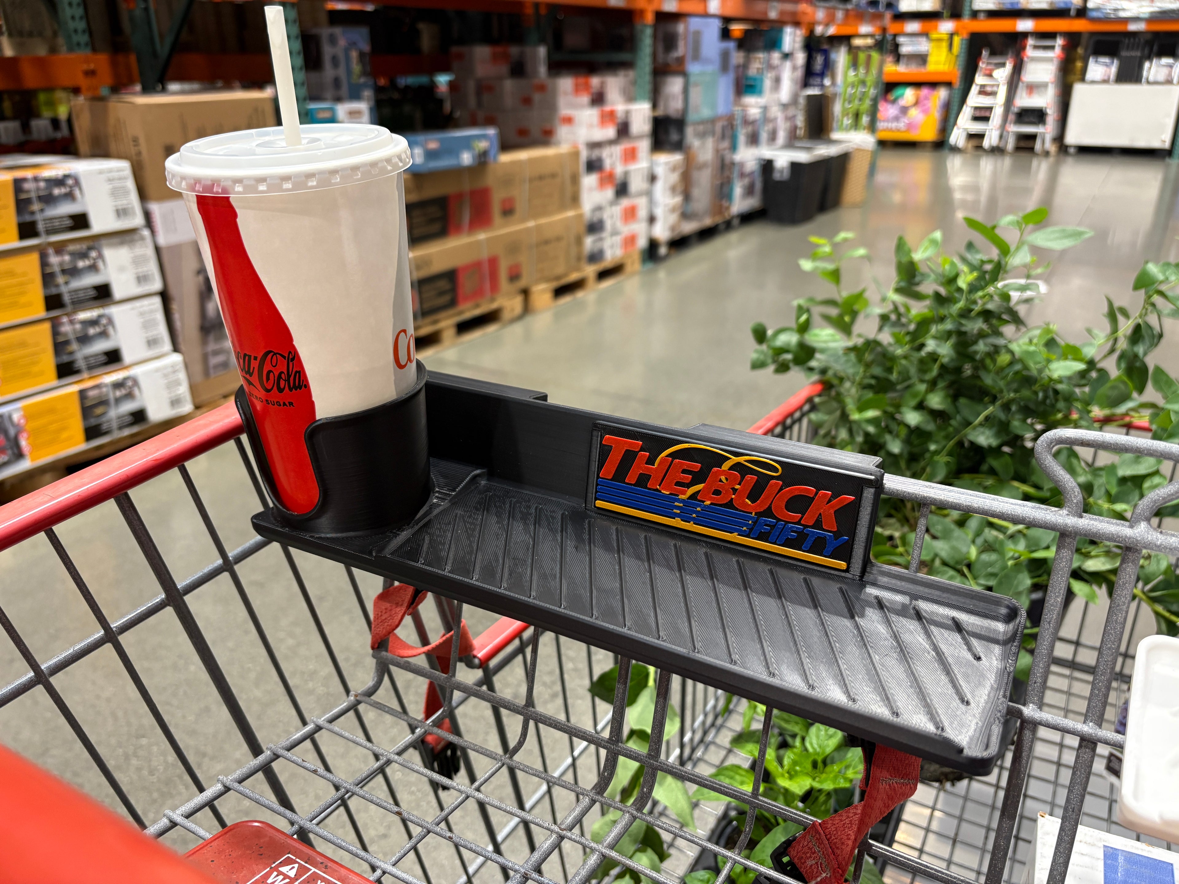 The Executive Buck Fifty (costco cart food tray)