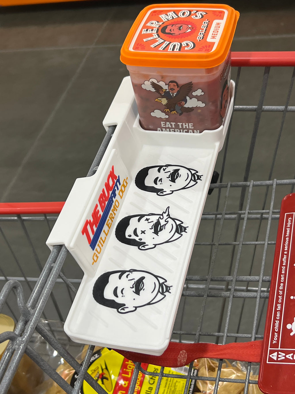 The Buck Fifty Guillermo Dog (Costco cart food tray) LIMITED EDTION