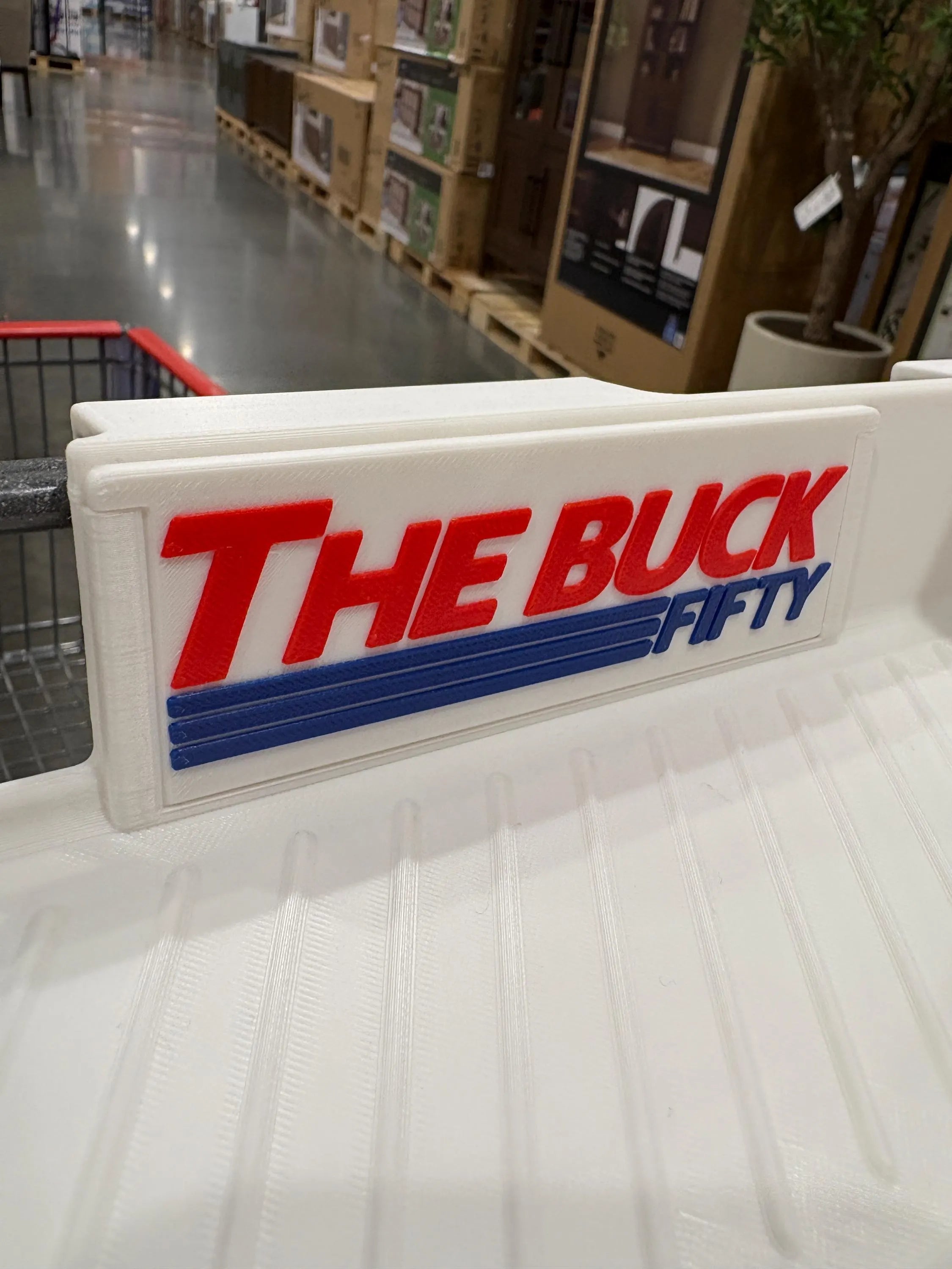 The Buck Fifty (costco cart food tray)