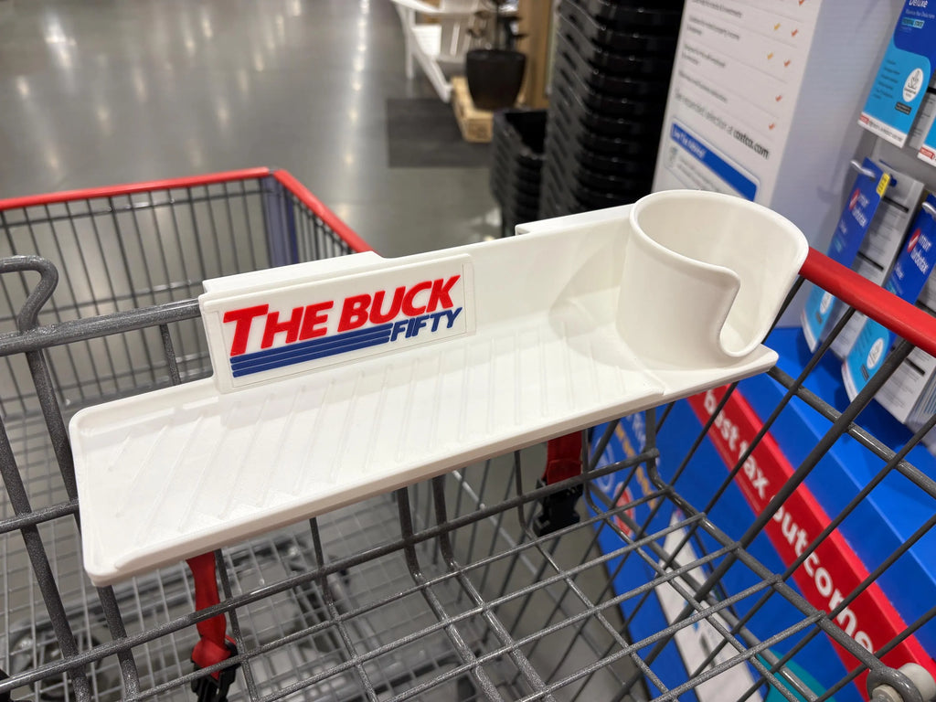 The Buck Fifty (costco cart food tray)